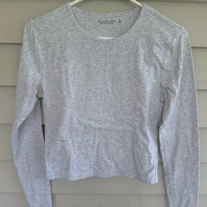Abercrombie & Fitch Soft AF cropped long sleeve